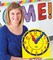Carson Dellosa 13" x 12" Judy Clock, Learn to Tell Time With Color Coded Clock Hands, Analog Time Telling for Kids, Hands-On Learning Education Classroom and Homeschool Supplies